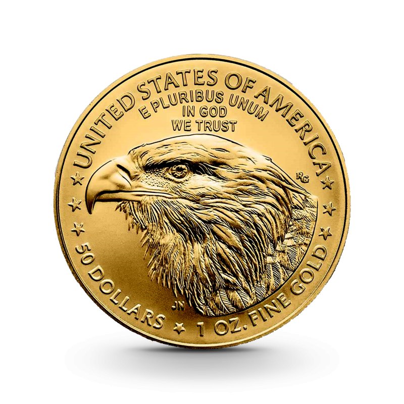 1 oz American Eagle Goldmünze - 50 Dollars USA 2022 | Degussa